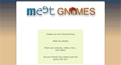 Desktop Screenshot of meetgnomes.com